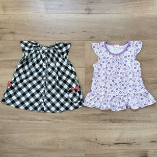 ミキハウス(mikihouse)のもも様専用★ベビー　キッズ　女の子　夏物　トップス　４着セット(Tシャツ/カットソー)