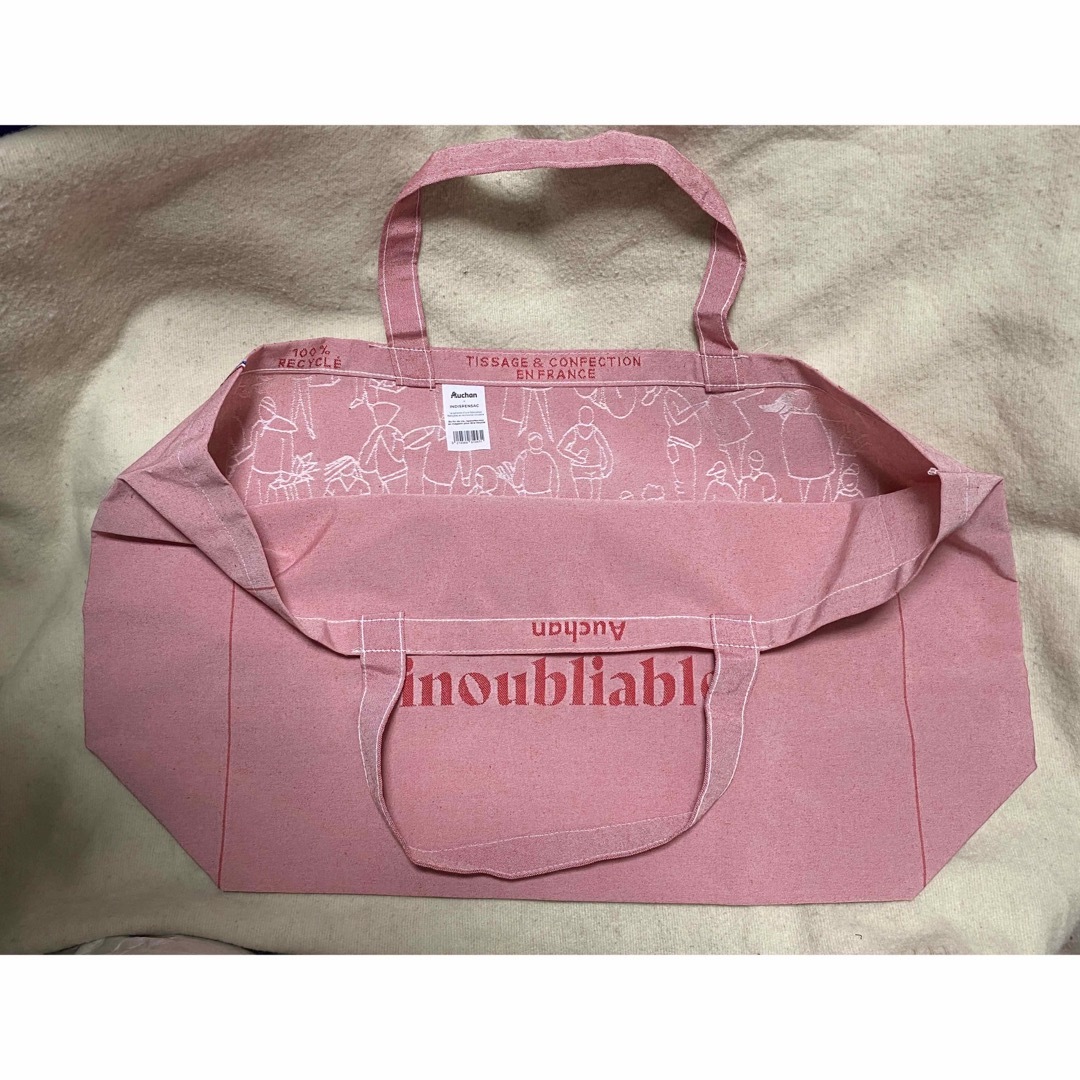 マルシェのパリジャン☆AUCHAN×INDISPENSAC大容量トート☆モノプリ レディースのバッグ(トートバッグ)の商品写真