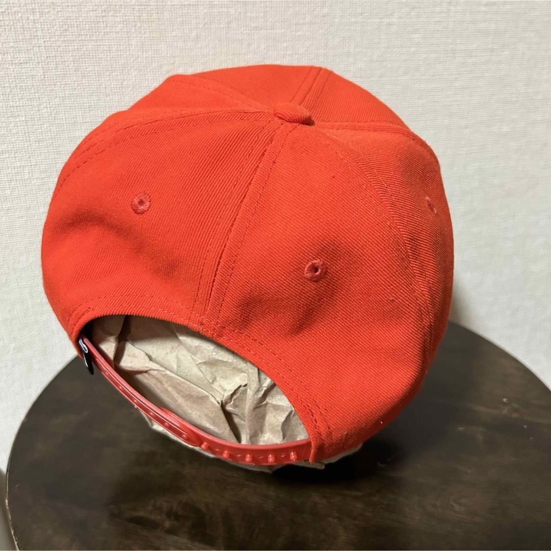 NIKE(ナイキ)のNIKE ナイキ 古着キャップ スナップバック オレンジ帽子ベースボールキャップ メンズの帽子(キャップ)の商品写真