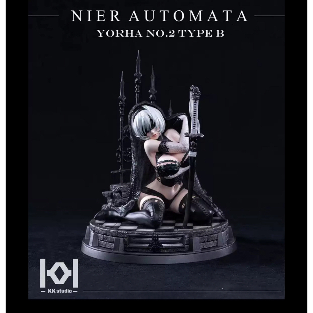 Nierニーア オートマタ 2B フィギュア 1/4スケール 豪華版ボデイ2体