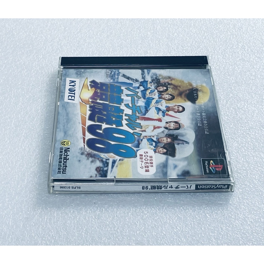 PlayStation(プレイステーション)のVIRTUAL KYOUTEI 98 / バーチャル競艇98 [PS] エンタメ/ホビーのゲームソフト/ゲーム機本体(家庭用ゲームソフト)の商品写真