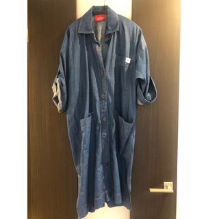 ヴィヴィアンウエストウッド(Vivienne Westwood)のVivienneWestwood REDLABELデニムシャツワンピース(ロングワンピース/マキシワンピース)