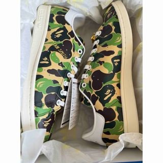 アベイシングエイプ(A BATHING APE)のA BATHING APE × adidasのスタンスミスのコラボ商品(スニーカー)