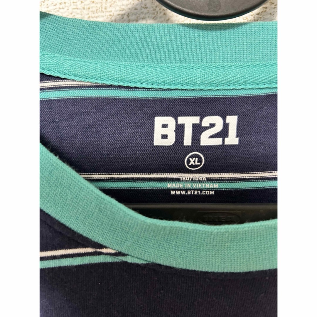 BT21(ビーティーイシビル)のBT21Tシャツ　XL メンズのトップス(Tシャツ/カットソー(半袖/袖なし))の商品写真