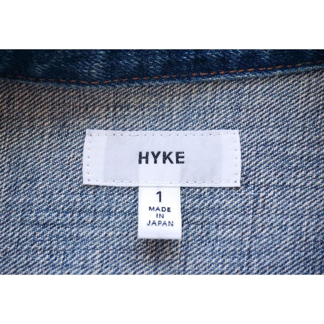 HYKE(ハイク)のHYKE ハイク DENIM JACET TYPE2 デニムブルゾン レディースのジャケット/アウター(Gジャン/デニムジャケット)の商品写真