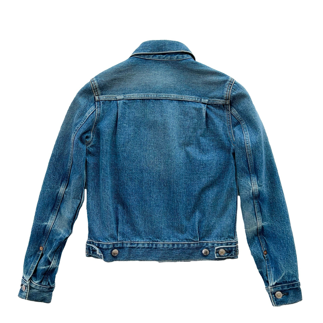 HYKE(ハイク)のHYKE ハイク DENIM JACET TYPE2 デニムブルゾン レディースのジャケット/アウター(Gジャン/デニムジャケット)の商品写真