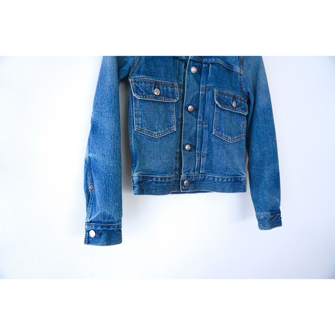 HYKE(ハイク)のHYKE ハイク DENIM JACET TYPE2 デニムブルゾン レディースのジャケット/アウター(Gジャン/デニムジャケット)の商品写真