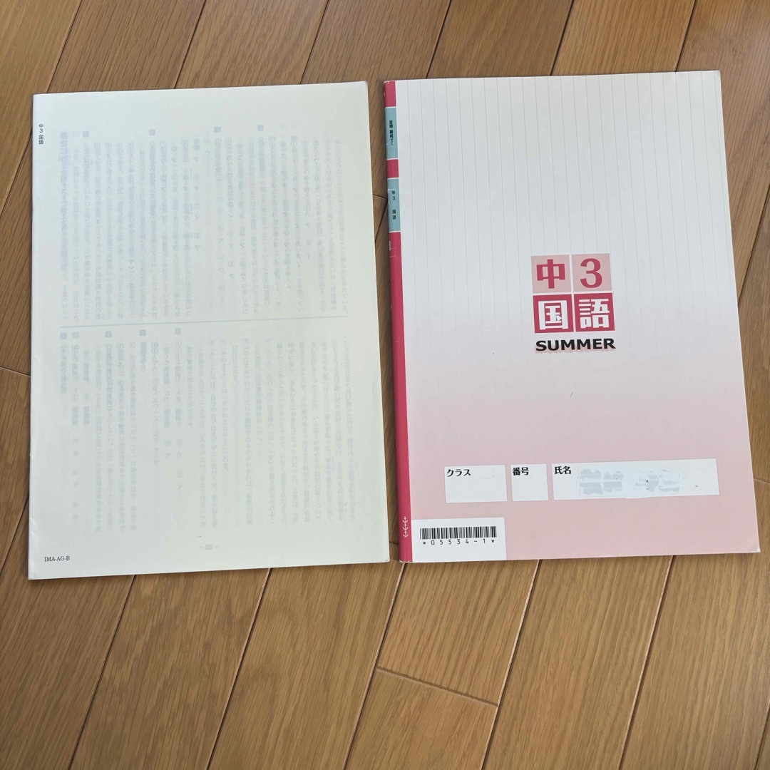 夏期 練成ゼミ  中3  国 英 社  標準編  まとめ売り‼️ エンタメ/ホビーの本(語学/参考書)の商品写真