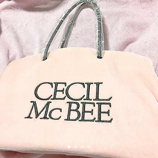 セシルマクビー(CECIL McBEE)のCECIL McBEE☆ロゴバック☆ピンク☆(トートバッグ)