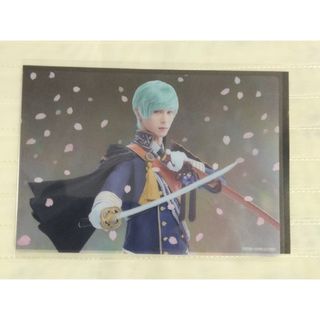 【274】舞台刀剣乱舞　刀ステ　七周年感謝祭　クリアブロマイド　一期一振　戦闘(キャラクターグッズ)