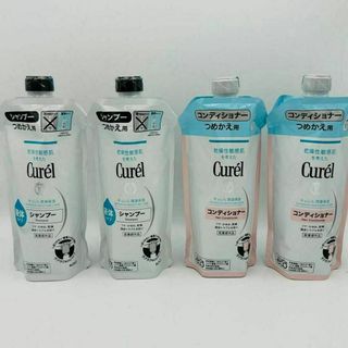 キュレル(Curel)のキュレル　シャンプー　コンディショナー　詰め替え　340ml 2本ずつ(シャンプー)