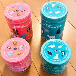 カワイ　肝油ドロップ　4缶セット(ビタミン)