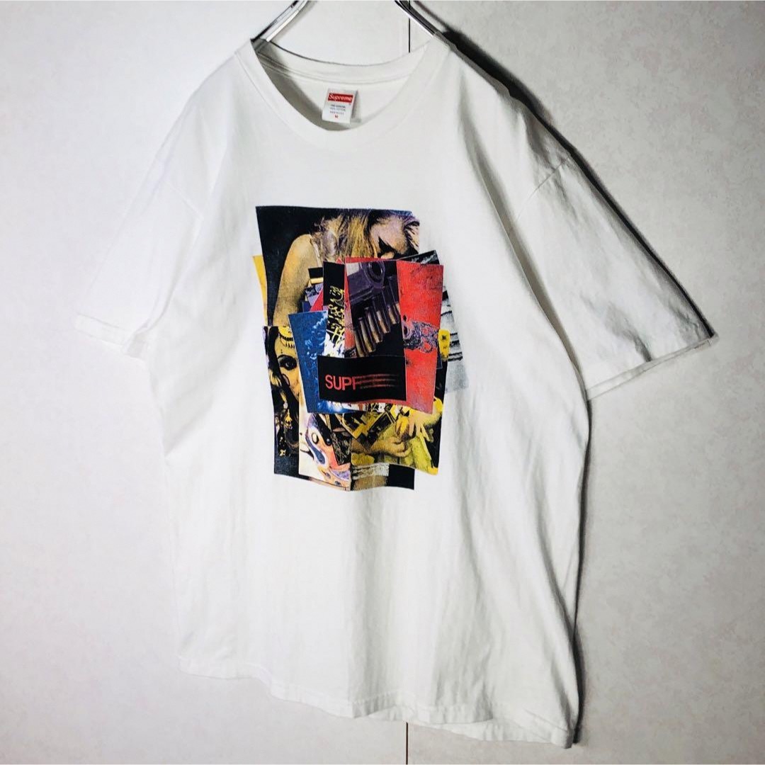 【定番カラー】シュプリーム ビッグロゴ 人気カラー 個性的 奇抜 半袖Tシャツ