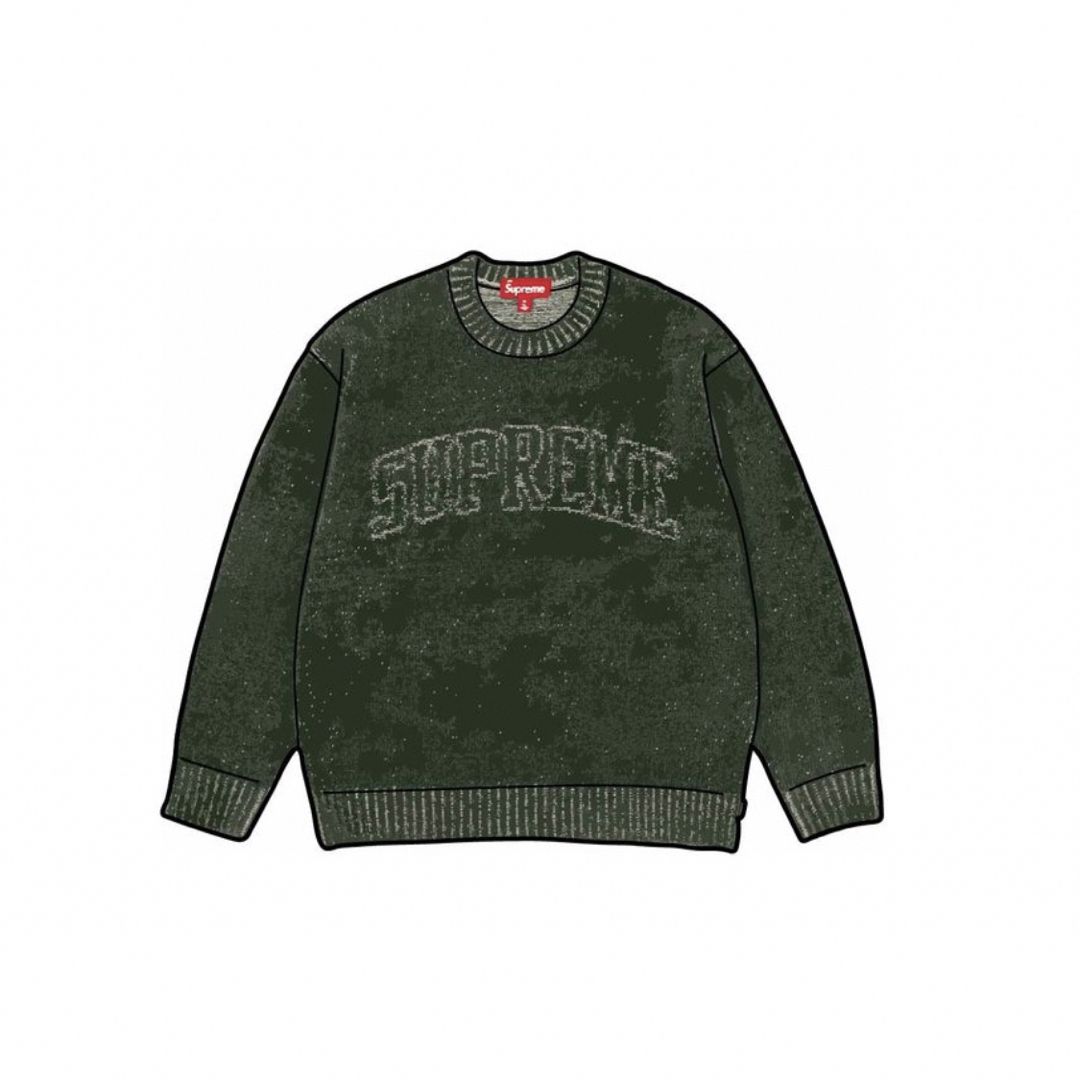 Supreme(シュプリーム)のSupreme Contrast Arc Sweater "Olive" メンズのトップス(パーカー)の商品写真