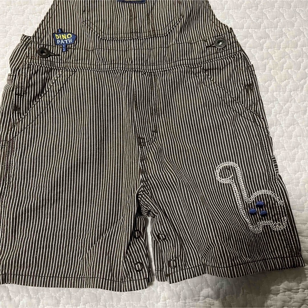 OshKosh(オシュコシュ)のOSHKOSH キッズハーフオール 100cm ブラウン キッズ/ベビー/マタニティのキッズ服男の子用(90cm~)(パンツ/スパッツ)の商品写真