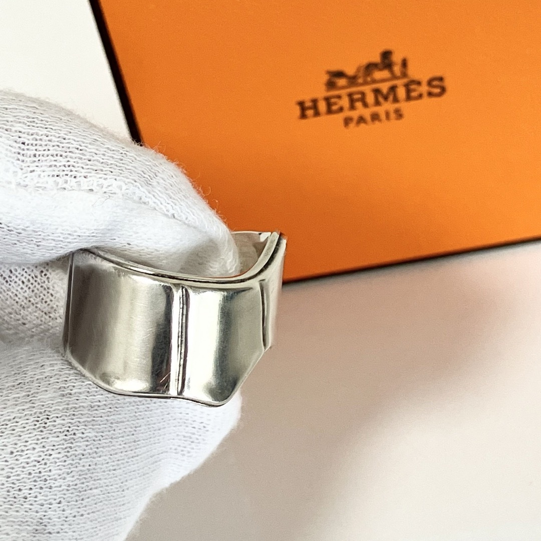 Hermes(エルメス)の激レア HERMES エルメス メモワール リング 指輪 SV925 シルバー☆ レディースのアクセサリー(リング(指輪))の商品写真