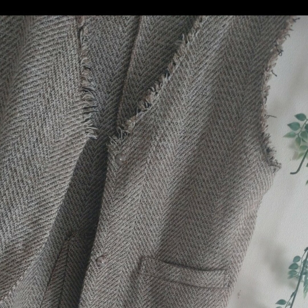 chocol raffine robe(ショコラフィネローブ)の１回着用(Ｆ)ジレ ベスト レディースのトップス(ベスト/ジレ)の商品写真