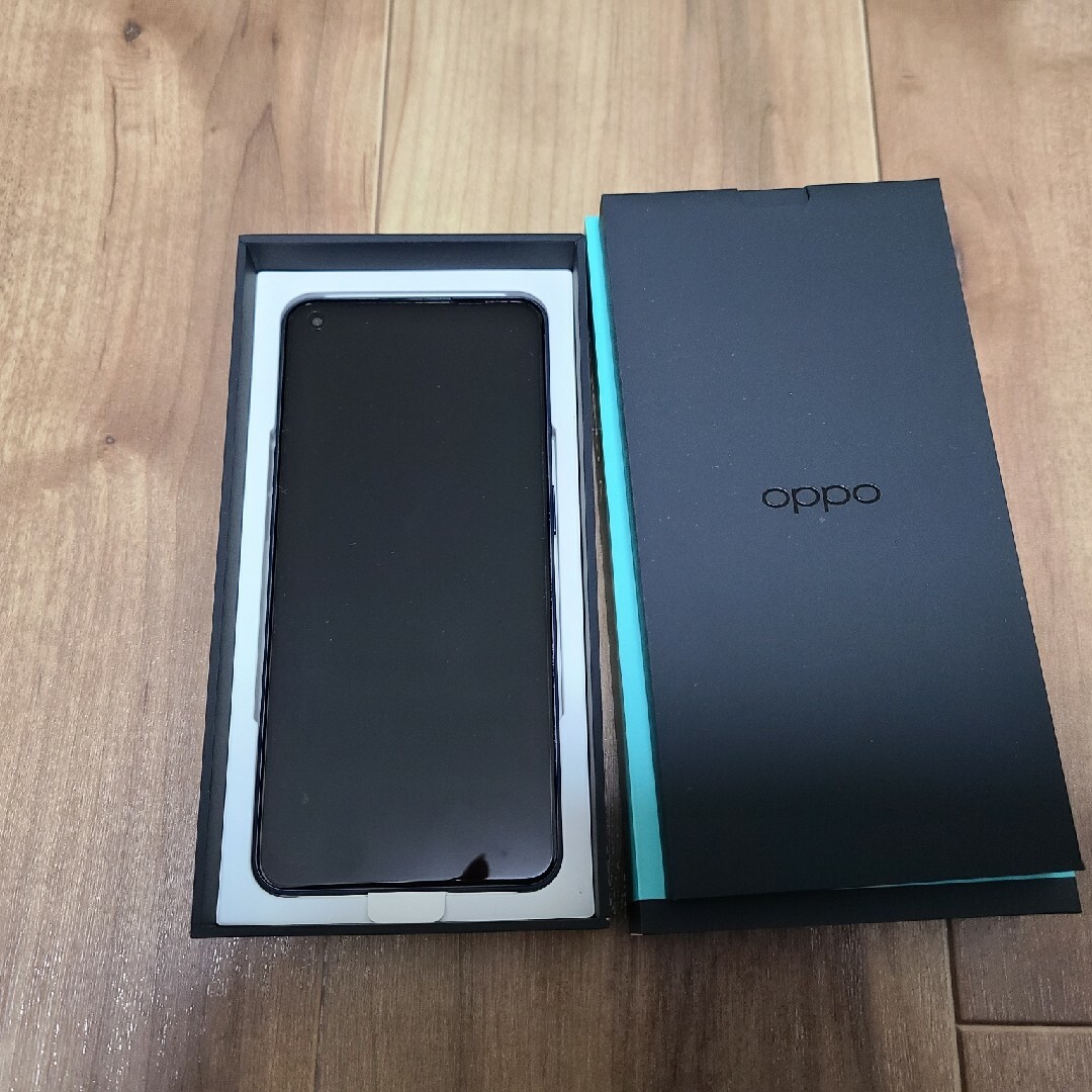 OPPO(オッポ)のほぼ未使用】OPPO Reno7A スターリーブラック スマホ/家電/カメラのスマートフォン/携帯電話(スマートフォン本体)の商品写真