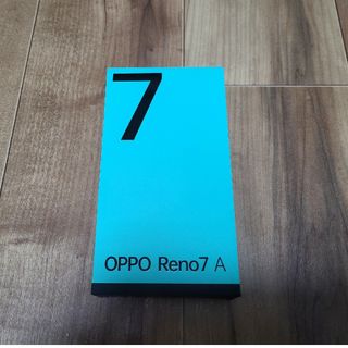 オッポ(OPPO)のほぼ未使用】OPPO Reno7A スターリーブラック(スマートフォン本体)