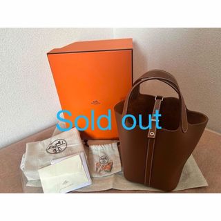 エルメス(Hermes)のHERMES　ピコタンロックPM ゴールド✖️シルバー金具(ハンドバッグ)