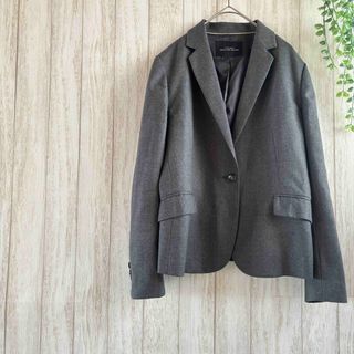 UNITED ARROWS - 【L】テーラードジャケット グレー オフィス フォーマル キレイめ 40