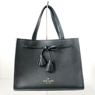 ケイトスペードニューヨーク(kate spade new york)のKate spade(ケイトスペード) ハンドバッグ - PXRU7598 黒 レザー(ハンドバッグ)