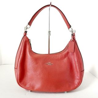 コーチ(COACH)のCOACH(コーチ) ショルダーバッグ ラグジュアリー ペブルド レザー ハーレー EW ホーボー F38250 レッド レザー(ショルダーバッグ)