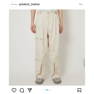 コモリ(COMOLI)のProduct Twelve 新品　タグ付き　未使用 パンツ(ワークパンツ/カーゴパンツ)