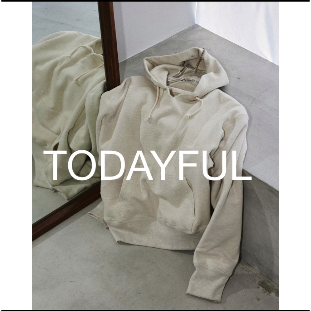 美品◎todayful Heavy Weight Sweatparka - トップス