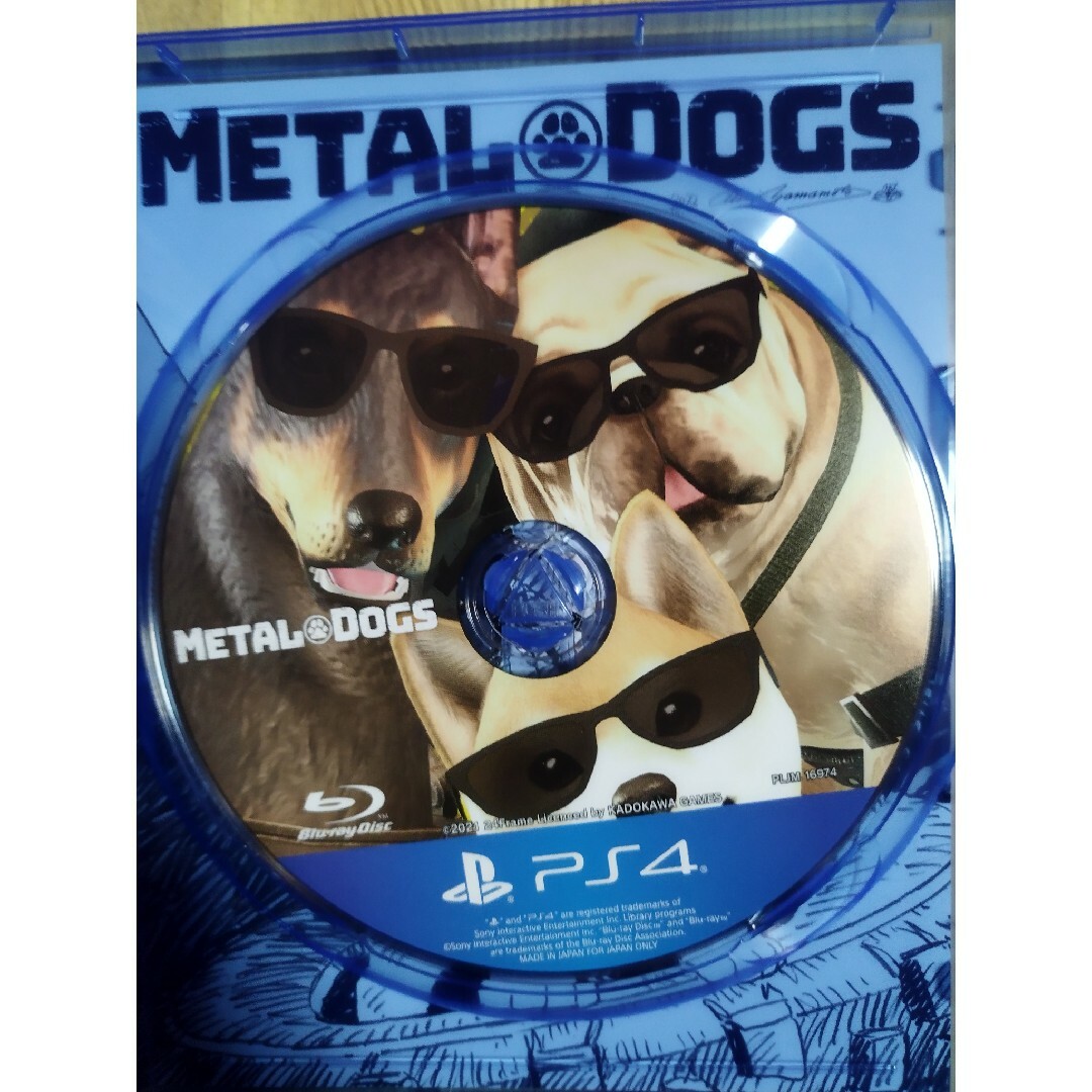 PlayStation4(プレイステーション4)のPS4　メタルドッグス エンタメ/ホビーのゲームソフト/ゲーム機本体(家庭用ゲームソフト)の商品写真