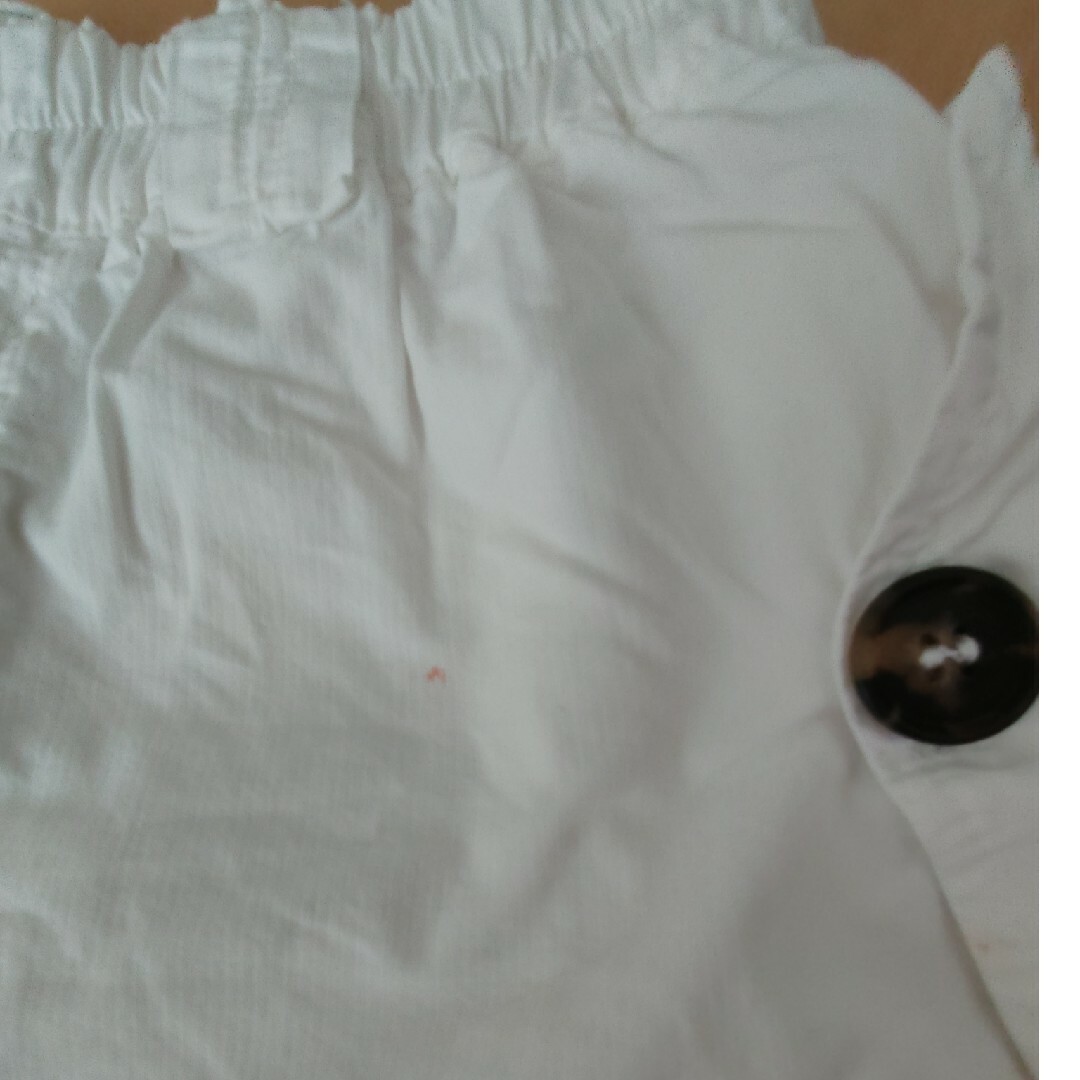 ギャルソン(ギャルソン)のギャルソン　garcon　半ズボン　ハーフパンツ　160　白　ホワイト　ゴルフ キッズ/ベビー/マタニティのキッズ服女の子用(90cm~)(パンツ/スパッツ)の商品写真