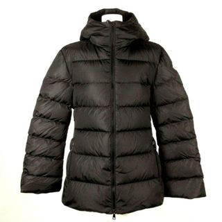 モンクレール(MONCLER)のMONCLER(モンクレール) ダウンジャケット サイズ1 S レディース美品  DERA(デラ) 1A001 16 539ZD 黒 スリムフィット/バックゴムベルト/長袖/冬/2022-23AW 【表地】ナイロン【中綿】ダウン(ダウンジャケット)