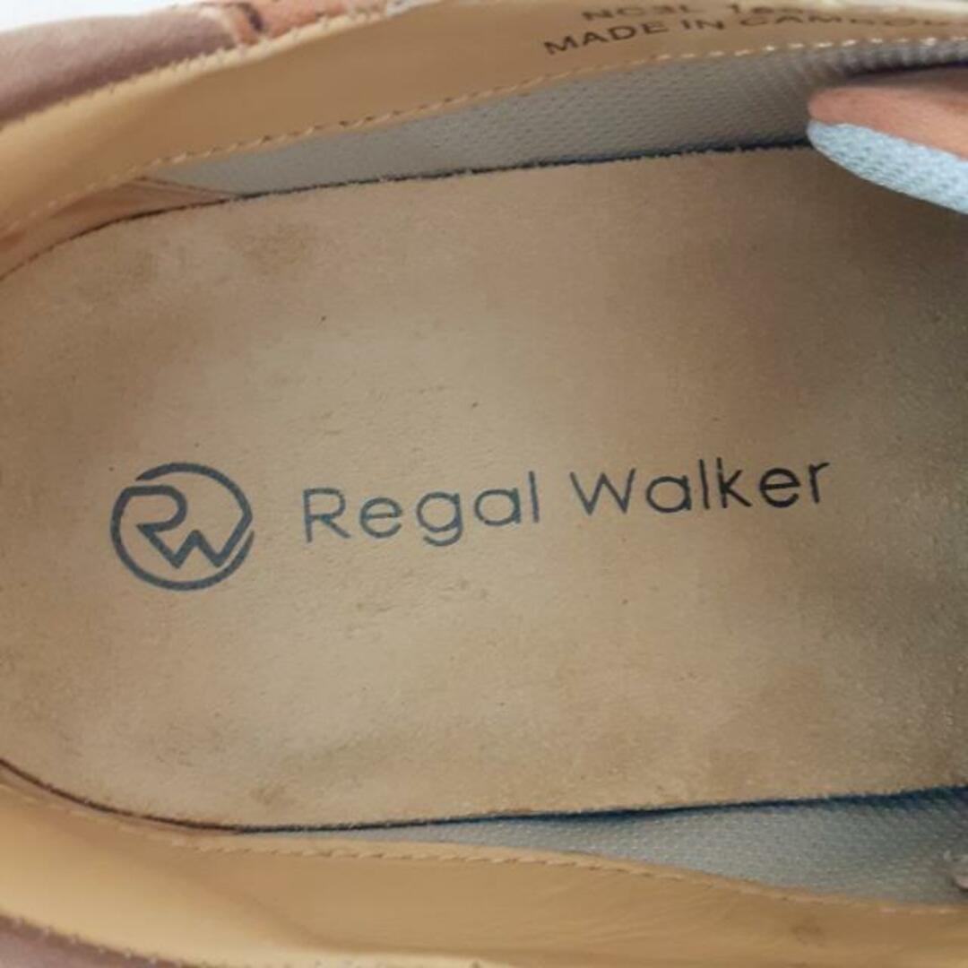 REGAL(リーガル)のREGAL(リーガル) スニーカー 25 1/2 メンズ - ブラウン×ダークブラウン インソール取外し可 レザー メンズの靴/シューズ(スニーカー)の商品写真