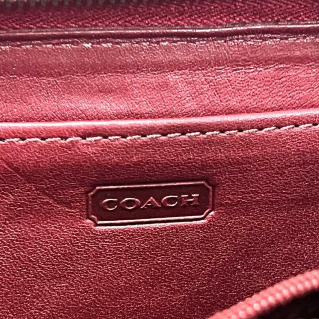 COACH(コーチ)のCOACH(コーチ) 2つ折り財布 - レッド レザー レディースのファッション小物(財布)の商品写真