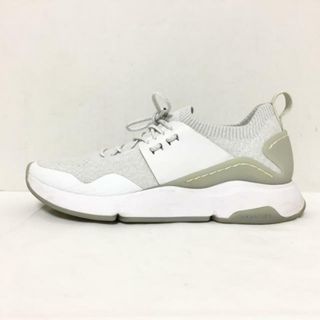 コールハーン(Cole Haan)のCOLE HAAN(コールハーン) スニーカー 7B レディース - ライトグレー ZEROGRAND/ニット 化学繊維×レザー×ラバー(スニーカー)