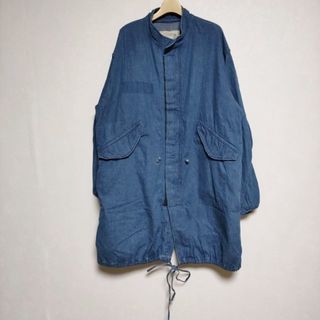 オアスロウ(orSlow)のor Slow M-65 FISH TAIL COAT DENIM デニム フィッシュテール  モッズコート ブルー メンズ オアスロウ【中古】4-0303M∞(モッズコート)