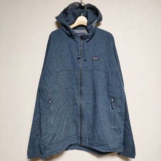 patagonia インディゴジップパーカー ヘンプコットン 27290 ジャケット ブルー メンズ パタゴニア【中古】4-0303M∞