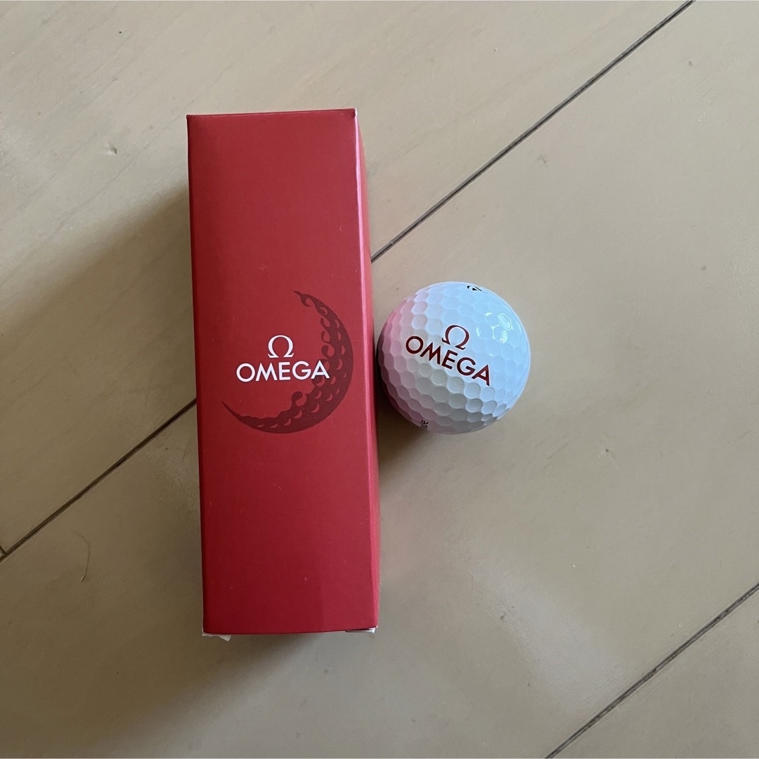 OMEGA(オメガ)の【レア】OMEGA ノベルティTaylorMade 社製ゴルフボール3個セット チケットのスポーツ(ゴルフ)の商品写真