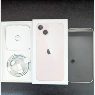 アイフォーン(iPhone)のiPhone13 128GB ピンク simフリー (スマートフォン本体)