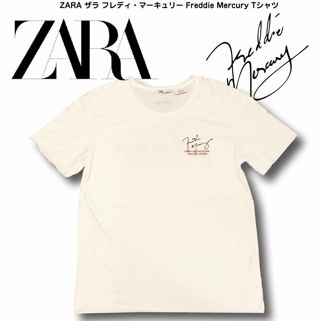 ZARA(ザラ)のZARA ザラ フレディ・マーキュリー Freddie Mercury Tシャツ メンズのトップス(Tシャツ/カットソー(半袖/袖なし))の商品写真