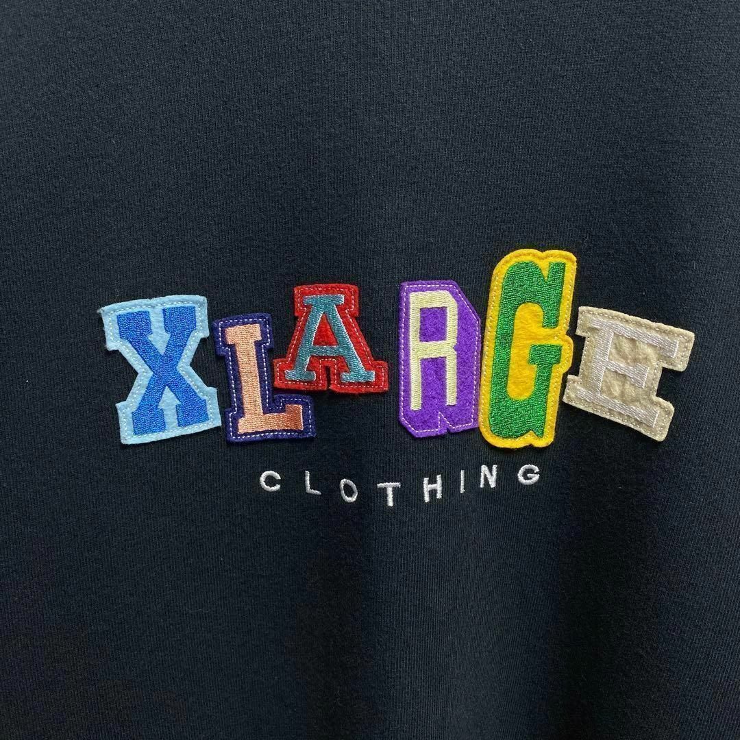 XLARGE(エクストララージ)の【入手困難】エクストララージ　人気カラー　ビック刺繍ロゴ　スウェット メンズのトップス(スウェット)の商品写真