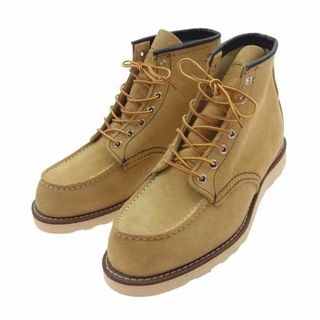 レッドウィング(REDWING)のRED WING レッドウィング ブーツ 8173 IRISH SETTER 6inch MOC TOE 復刻犬タグ アイリッシュセッター 6インチ モックトゥ ブーツ ライトブラウン系 US9.5E【新古品】【未使用】【中古】(ブーツ)