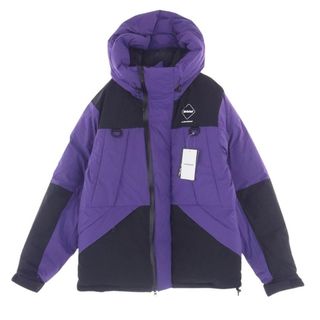 エフシーアールビー(F.C.R.B.)のF.C.R.B. エフシーアールビー ダウンジャケット 23AW FCRB-232023  DOWN BENCH PARKA  パープル系 ブラック系 L【極上美品】【中古】(その他)