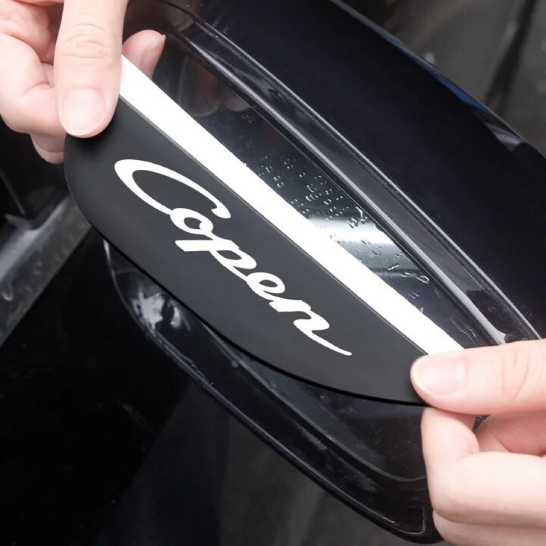 コペン サイドミラーバイザー copen ダイハツ 自動車/バイクの自動車(車内アクセサリ)の商品写真