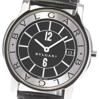 BVLGARI - ブルガリ BVLGARI ST35S ソロテンポ デイト クォーツ メンズ _805242