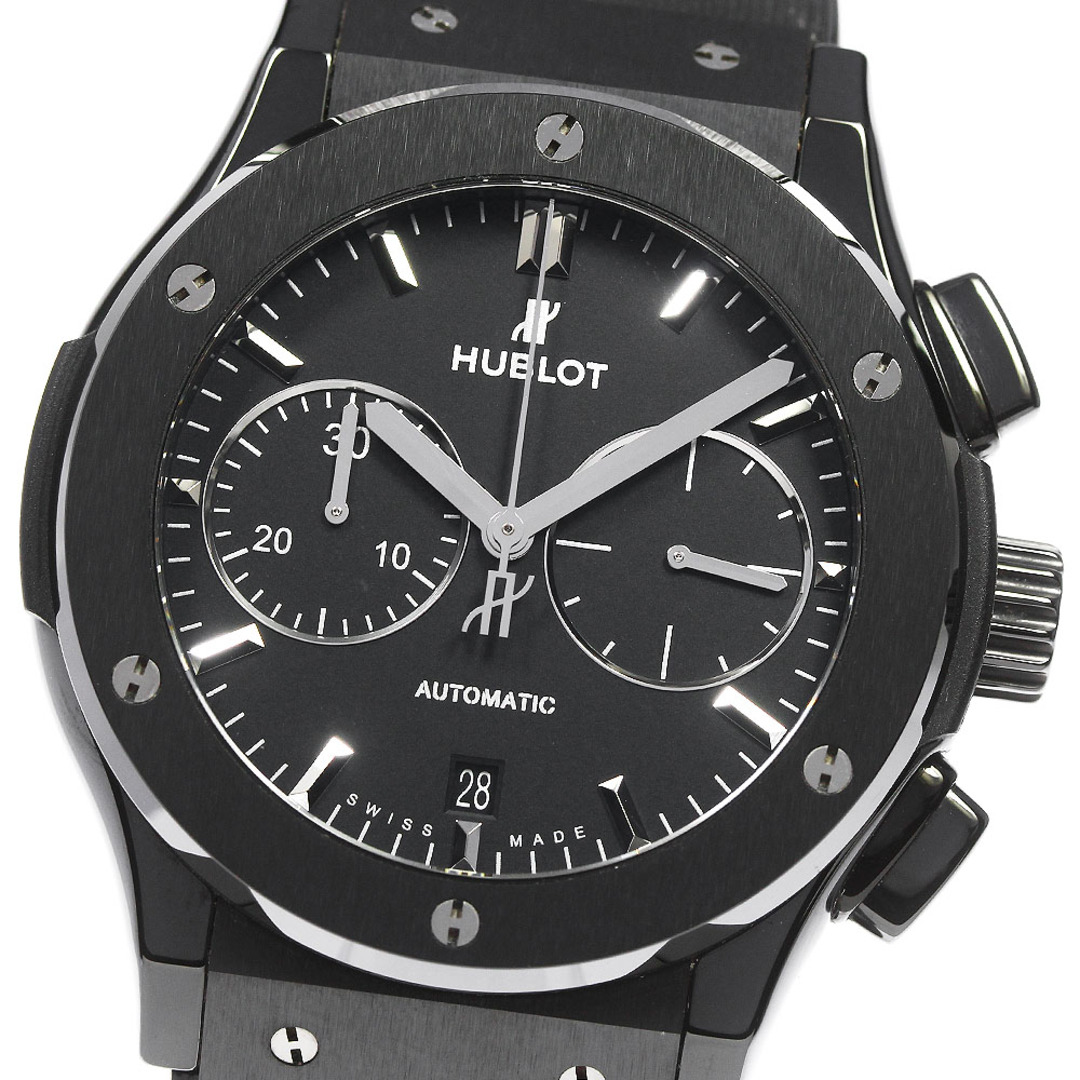 HUBLOT(ウブロ)のウブロ HUBLOT 521.CM.1171.RX クラシックフュージョン ブラックマジック クロノグラフ 自動巻き メンズ 美品 _807290 メンズの時計(腕時計(アナログ))の商品写真