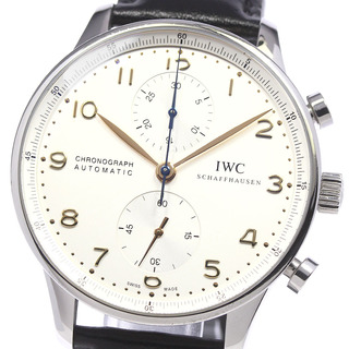 インターナショナルウォッチカンパニー(IWC)のIWC IWC SCHAFFHAUSEN IW371445 ポルトギーゼ クロノグラフ 自動巻き メンズ 保証書付き_805618(腕時計(アナログ))