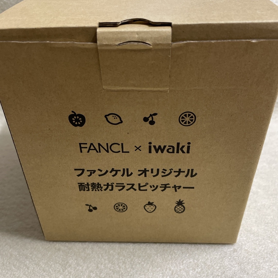 FANCL(ファンケル)のファンケル✖️iwaki   ファンケルオリジナル耐熱ガラスピッチャー インテリア/住まい/日用品のキッチン/食器(容器)の商品写真