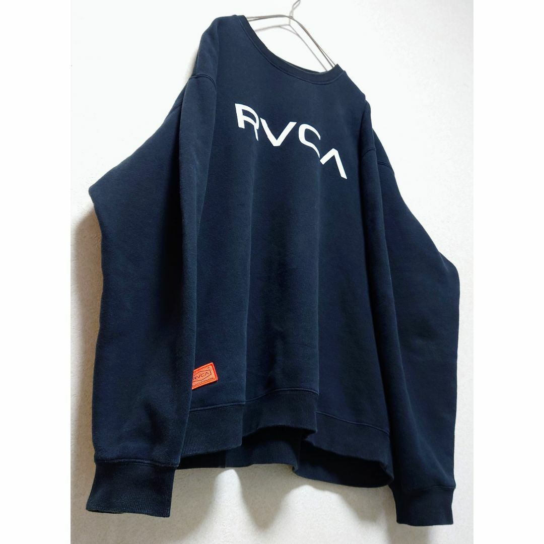 RVCA(ルーカ)のRVCA　プルオーバー　スウェット　大きいサイズ　Ｌ メンズのトップス(ニット/セーター)の商品写真