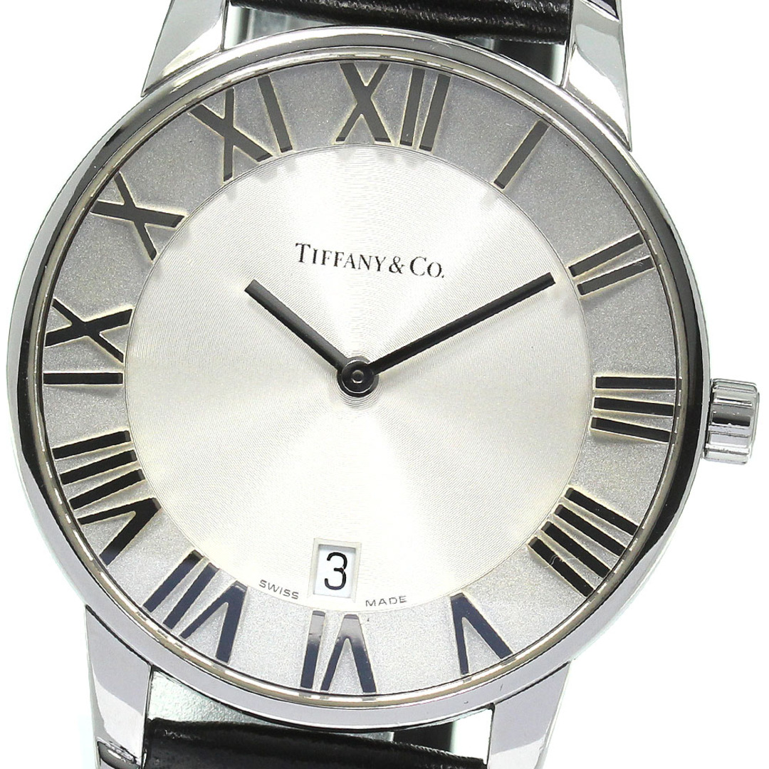 Tiffany & Co.(ティファニー)のティファニー TIFFANY&Co. Z1800.11.10A21A52A アトラスドーム デイト クォーツ メンズ 良品 _801750 メンズの時計(腕時計(アナログ))の商品写真